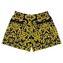 Load image into Gallery viewer, Yellow Women’s Recycled Athletic Shorts
